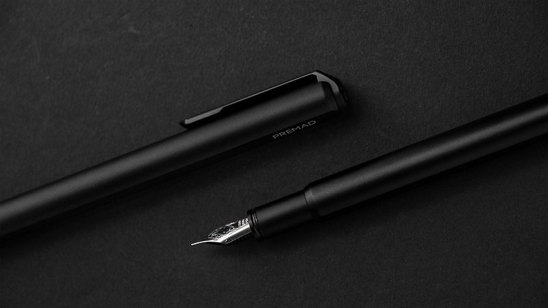 落書きペン[プロの手書きソリューション] - 万年筆 - 金属 ブラック