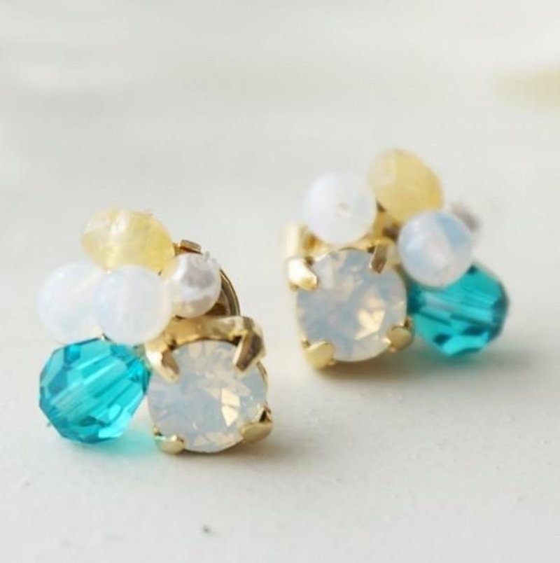 Sea of ​​jewelry our earrings / earrings - Earrings & Clip-ons - Gemstone 