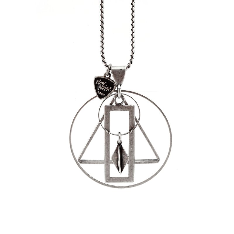 Driving force necklace - Necklaces - Other Metals Gray