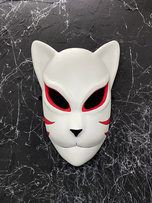 WorkshopRS 狐狸動漫面具 角色扮演服裝 日本貓惡魔面具 靈感來自動漫