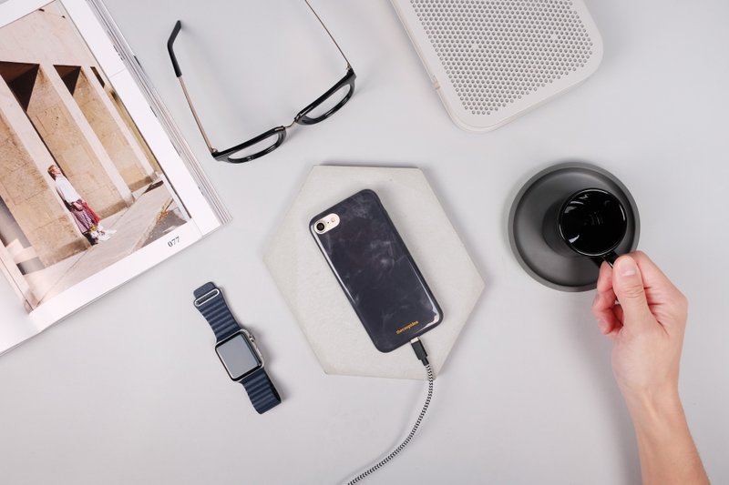 Thecoopidea - Siete iPhone 7 / iPhone 8  全包邊手機殼 手機套 - 手機殼/手機套 - 塑膠 白色