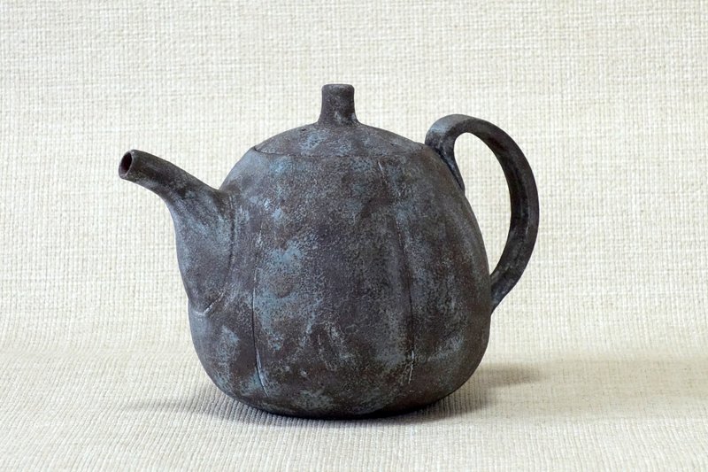 注器  瓜型 青彩瓷 - 茶壺/茶杯/茶具 - 陶 藍色