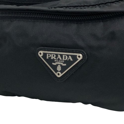 日本直送 名牌中古包 】PRADA プラダ ショルダーバッグ ブラック