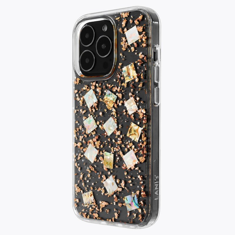 24k Pearl Shell Rosegold - เคส/ซองมือถือ - วัสดุอีโค สีใส