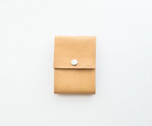 Smoll DIY Assembly, Envelope, Compact Wallet, European Veg-Tanned Leather,  Eco-Friendly, Innovative Origami Design, Coin/Card/Bill/ID Holder, MIT