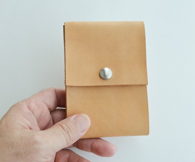 Leather Fold Wallet,Simple Wallet,Coin Purse,Card Holder,Origami