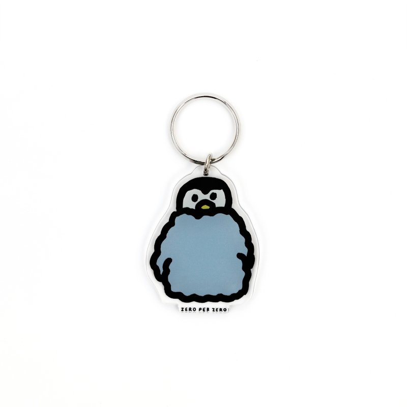 Flat stand-up keychain penguin - ที่ห้อยกุญแจ - อะคริลิค 