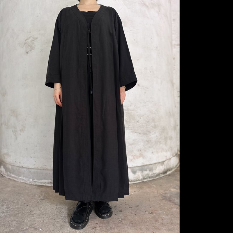 烏木琴鍵外套/男女同款 - 其他 - 其他人造纖維 黑色