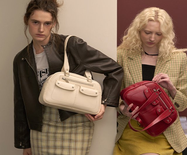 ショルダーバッグ・ポシェット Squareline Indira Shoulder Bag (4 COLOR) Squareline] Indira Shoulder Bag (SQUARELINE/ショルダーバッグ