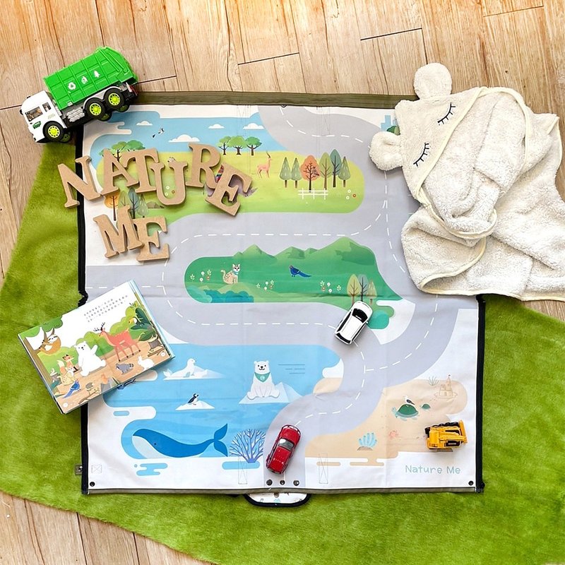 [Lucky bag] Environmental education and life (random shipment_bag/board game/picture book/picnic mat) - อื่นๆ - วัสดุอีโค ขาว