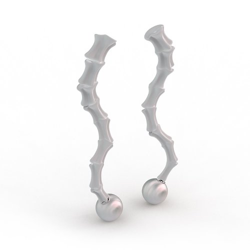 弥谙 彌諳獨立設計【骨骼系列】耳環耳掛3D打印個性中性款獨特歐美