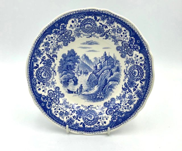 Villeroy & Boch, Burgenland Blue (Green Blue, Black