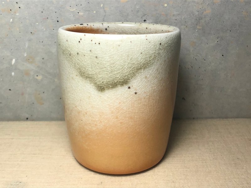水杯/柴燒/手工/手做/火痕/楊博戎 - 茶壺/茶杯/茶具 - 陶 