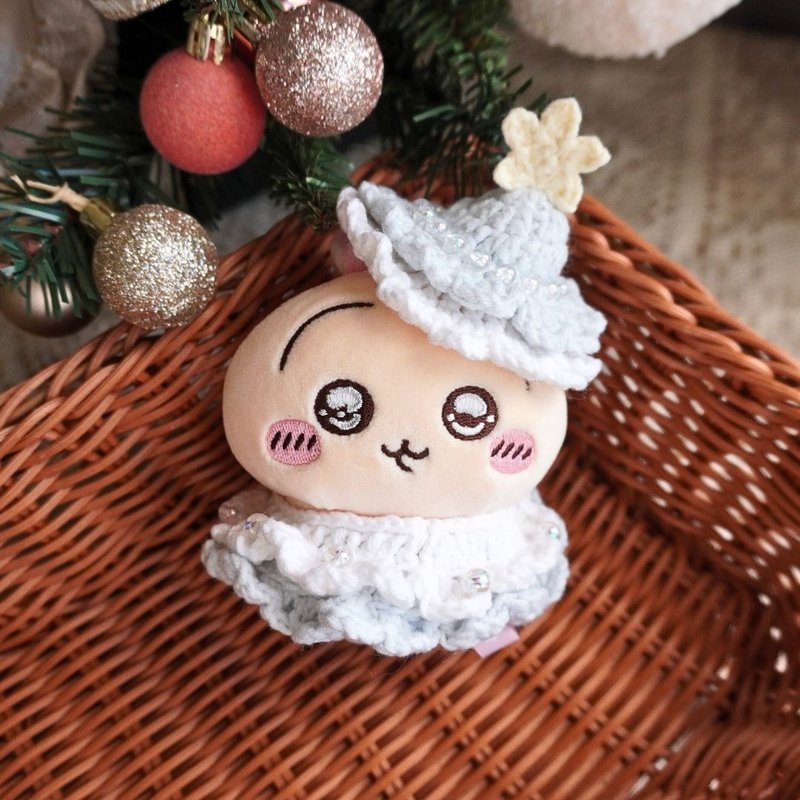 聖誕樹精靈・銀霜 | 娃衣 吉伊卡哇 ちいかわ Chiikawa - 公仔/玩偶 - 棉．麻 白色