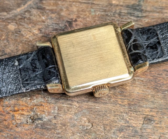 超希少　OMEGA　ヴィンテージ　手巻き オメガ 希少 手巻き 機械式時計 スクエア アンティーク 時計