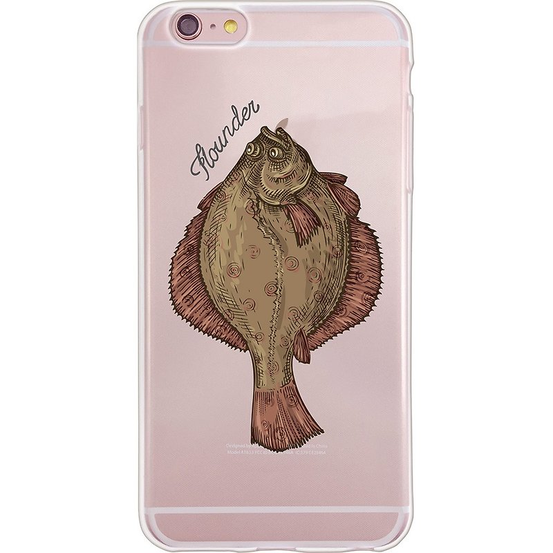 New Year designers - hand-painted fish [01] -TPU phone shell "iPhone / Samsung / HTC / LG / Sony / millet" * - Phone Cases - Silicone Brown