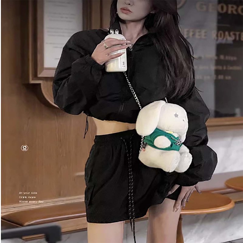保溫杯女生高顏值可愛便攜包包杯 GERM - 手拿包 - 其他材質 綠色