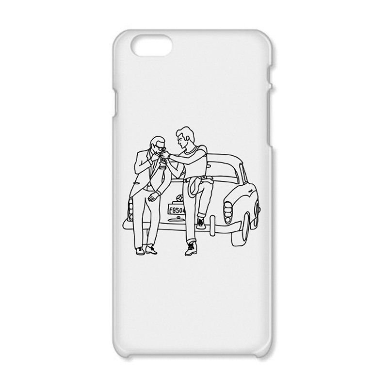 George&Carlos #1 iPhone保護殼 - 手機殼/手機套 - 塑膠 白色