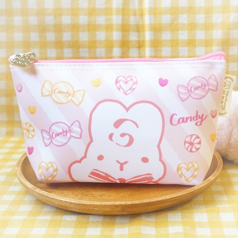 Fast Shipping Gift│Cosmetic Bag Universal Bag Storage│Cute Candy Rabbit Animal - กระเป๋าเครื่องสำอาง - ไฟเบอร์อื่นๆ หลากหลายสี