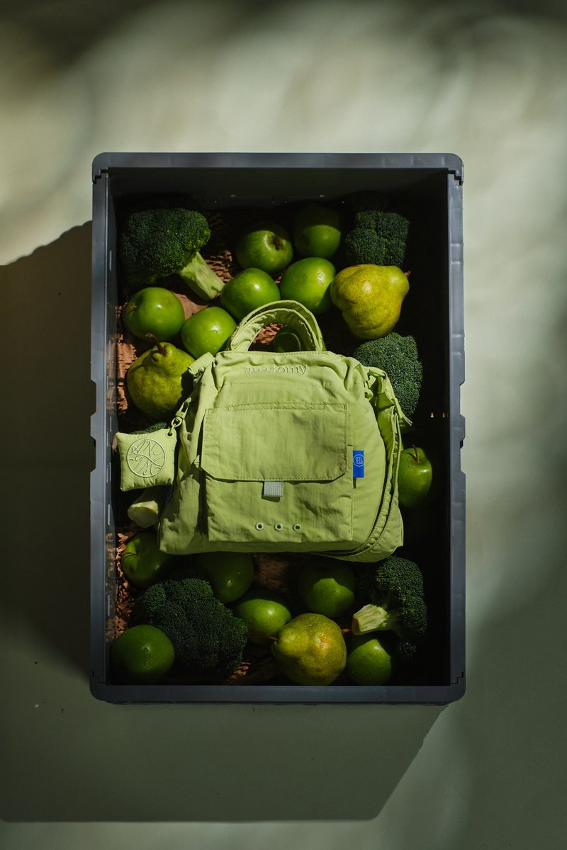 【禮物】No.8 City Bag— Pistachio 開心果   (Edition 1.5) - 側背包/斜背包 - 尼龍 
