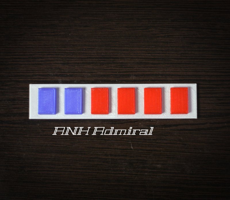 Rank badge Officers Navy | Star Wars Imperial Officer Corps Badge - 擺飾/家飾品 - 塑膠 銀色