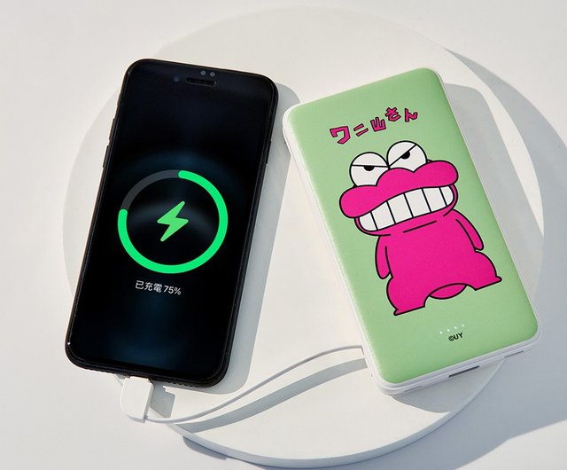 クレヨンしんちゃん ワニアシャン デュアルライン 急速充電
