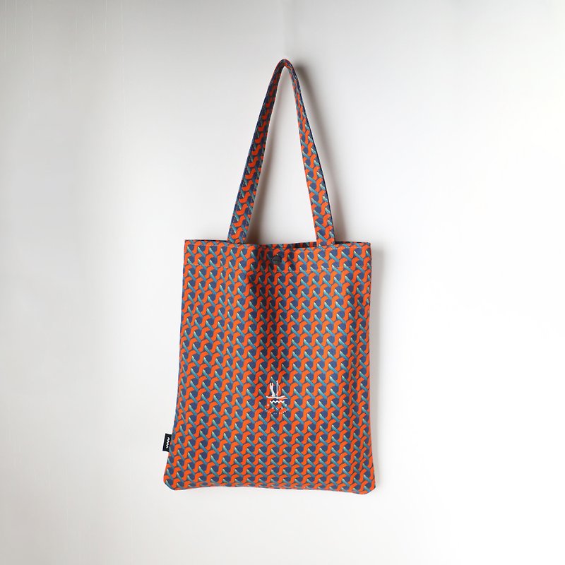 canvas pattern bag - Messenger Bags & Sling Bags - Cotton & Hemp Red