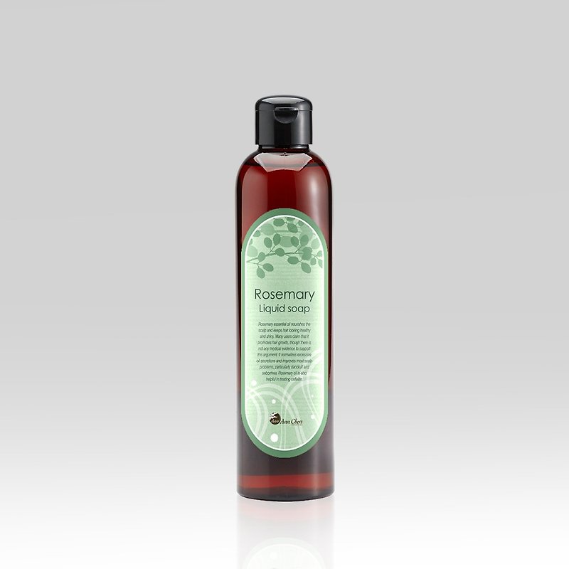 AnnChen Chen Yian Handmade Soap-Essential Oil Bath Liquid Soap 250ml Rosemary Mint - Body Wash - Essential Oils Green