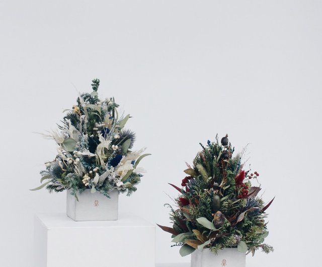 Xmas Tree Hermes Dry Flower Christmas Tree Christmas Decoration Shop The Flower Company Plants Pinkoi