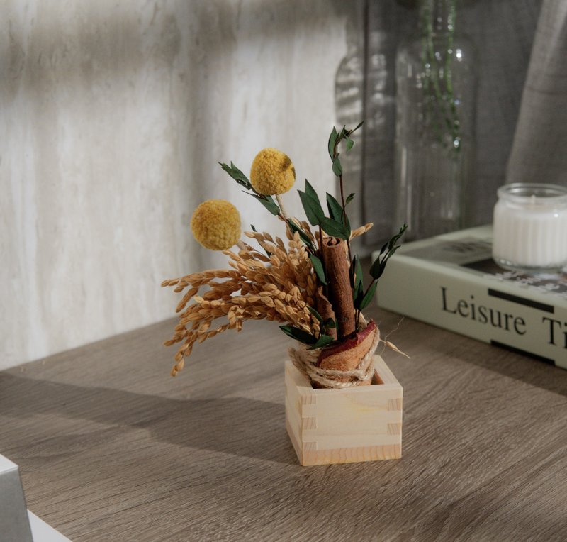 【手作材料包】米花穗 x 不凋乾燥稻穗 - 花藝/盆栽/植栽 - 植物．花 