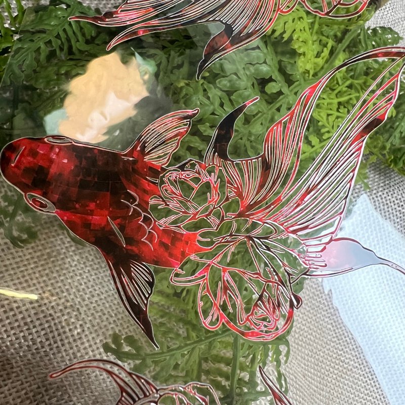 190漂花Whole roll - 膠紙/膠帶/紙膠帶 - 塑膠 多色