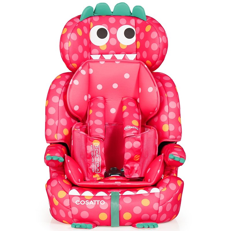 英國 Cosatto Zoomi Group 123 汽車安全座椅 – Miss Dinomite - 兒童家具/傢俬 - 其他材質 紅色