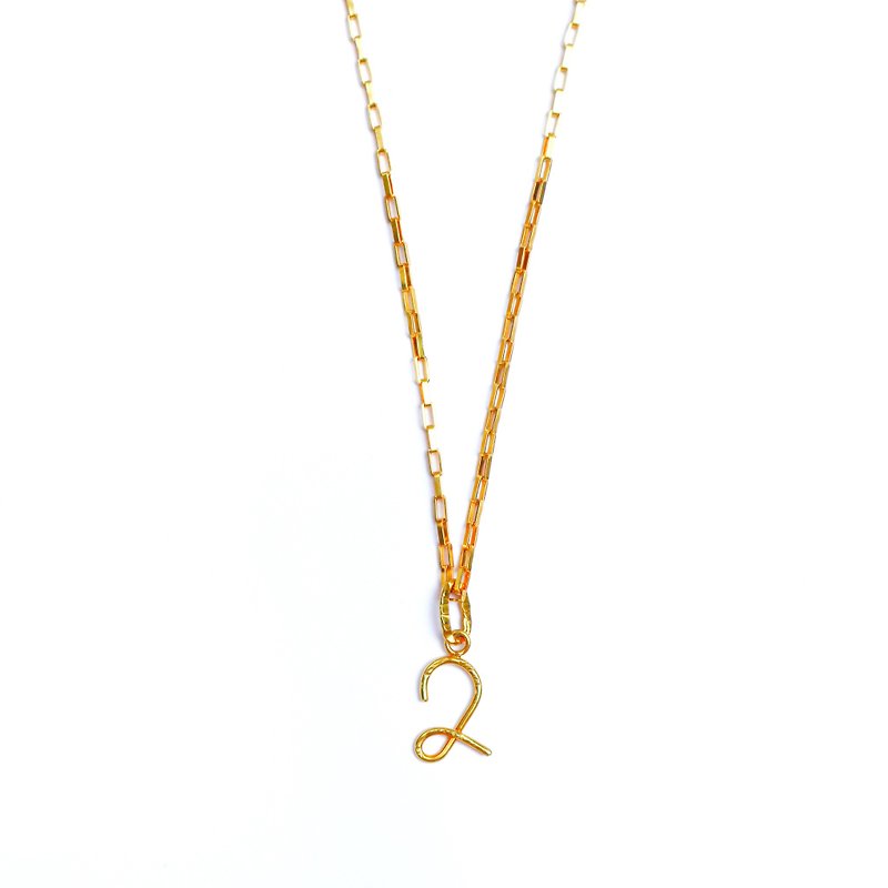Number Necklace in Sterling silver gold and Rhodium plated Long box chain