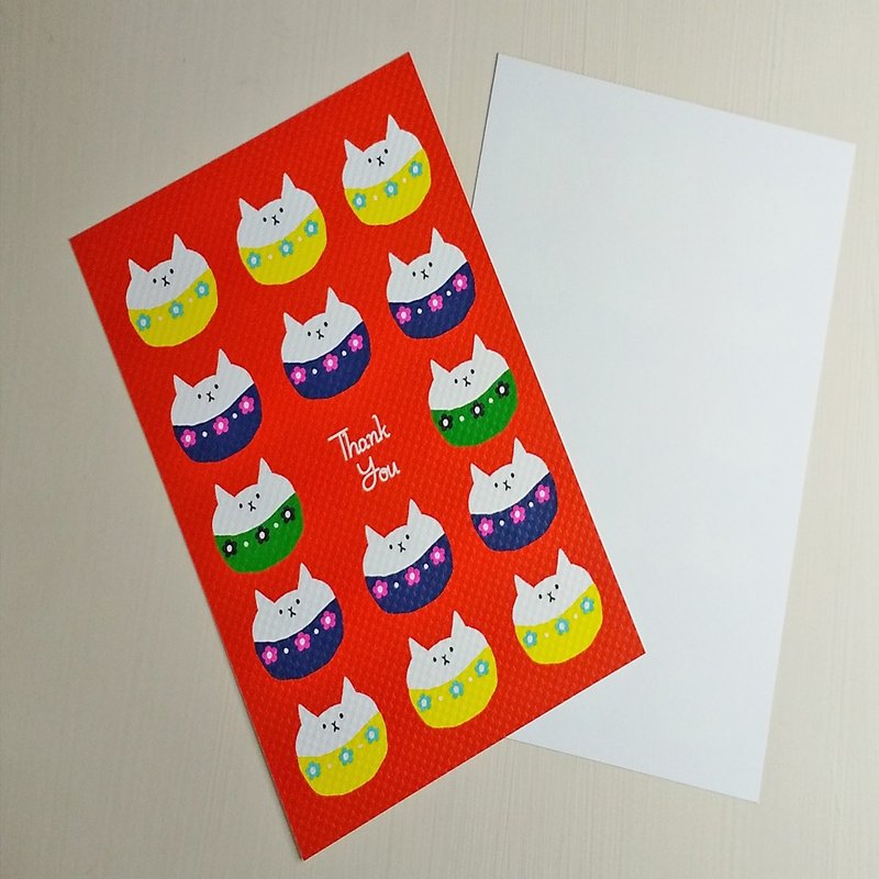 [Pinkoi exclusive] Thank you card - Cards & Postcards - Paper 