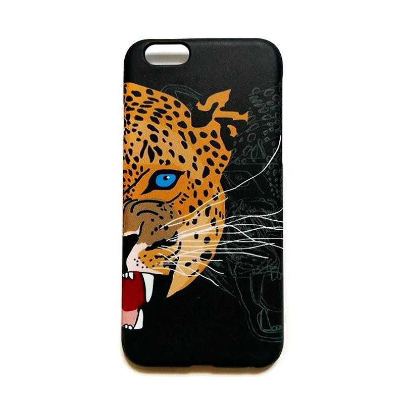 豹質感手機殼 ひょう leopard - 手機殼/手機套 - 塑膠 黑色
