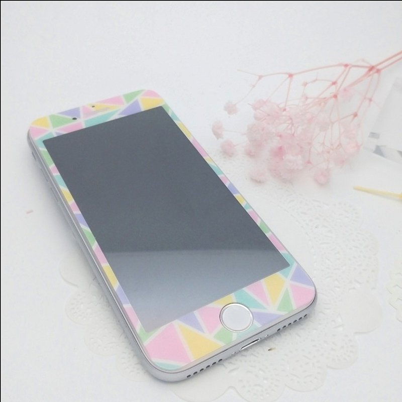 Mosaic Tempered Glass Film Screen protector - Front Film or Back Film - Phone Cases - Other Materials Multicolor