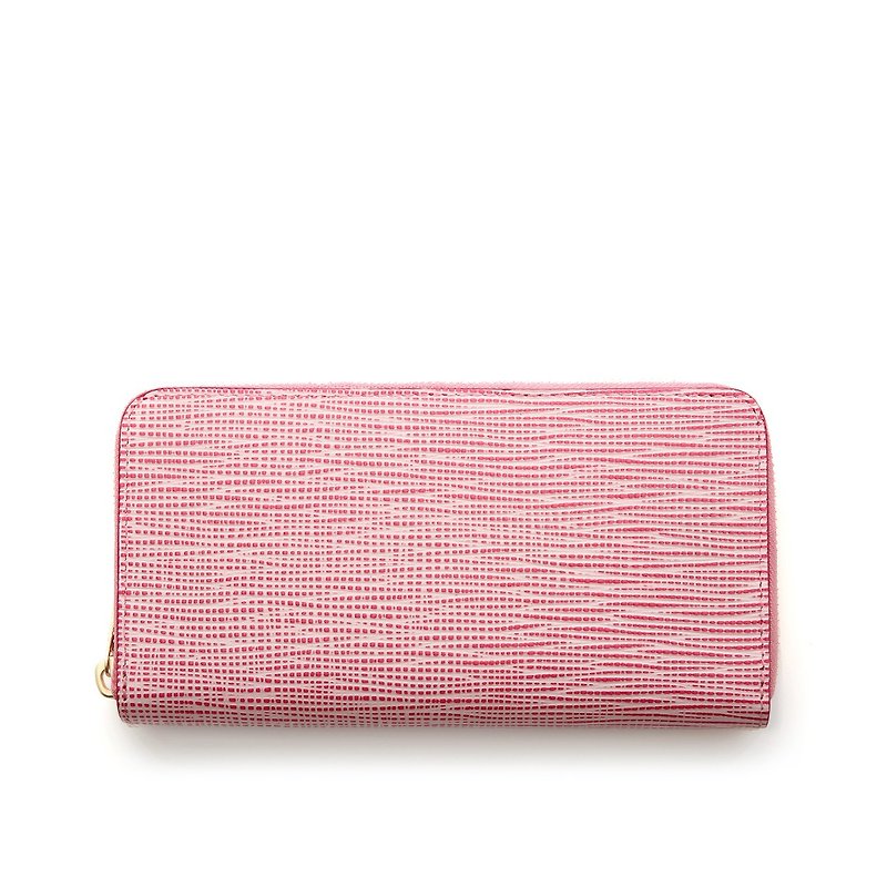 Iro-kasane ㄇ long clip-coral pink