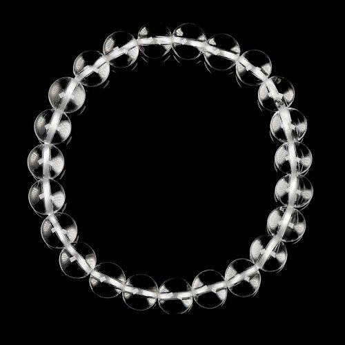 正佳珠寶 Gemsrich Jewelry 【正佳珠寶】白水晶 純淨透白 8mm 白水晶手珠
