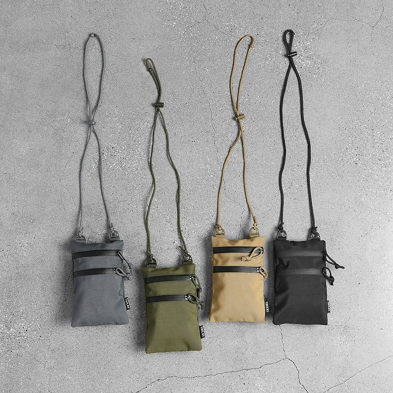 Carry bag - กระเป๋าแมสเซนเจอร์ - ผ้าฝ้าย/ผ้าลินิน หลากหลายสี