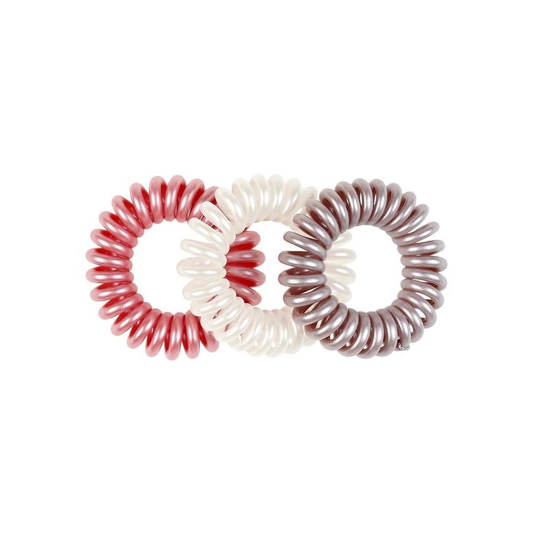 Dutch Souza neon wire hair tie set (small) - เครื่องประดับผม - พลาสติก 