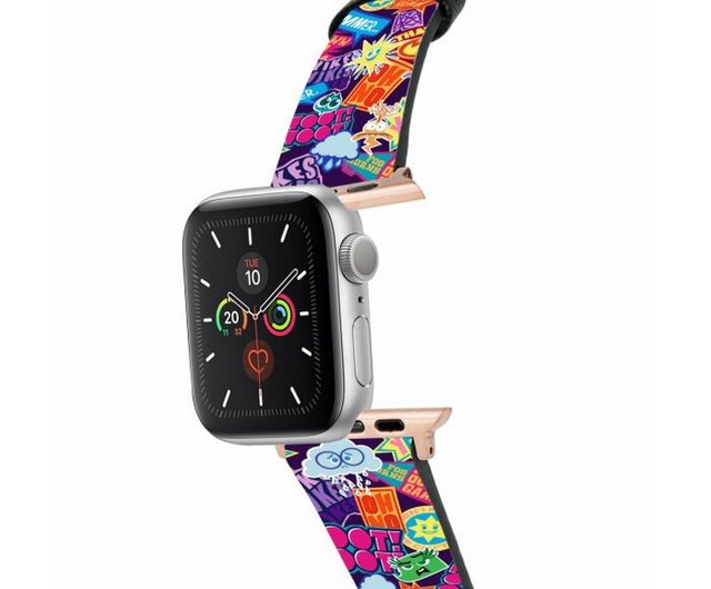 Disney ink and paint apple watch band sale