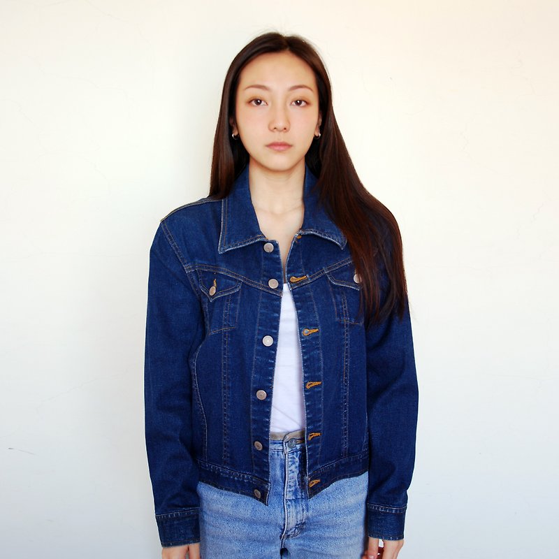 Vintage denim jacket - Women's Casual & Functional Jackets - Other Materials 
