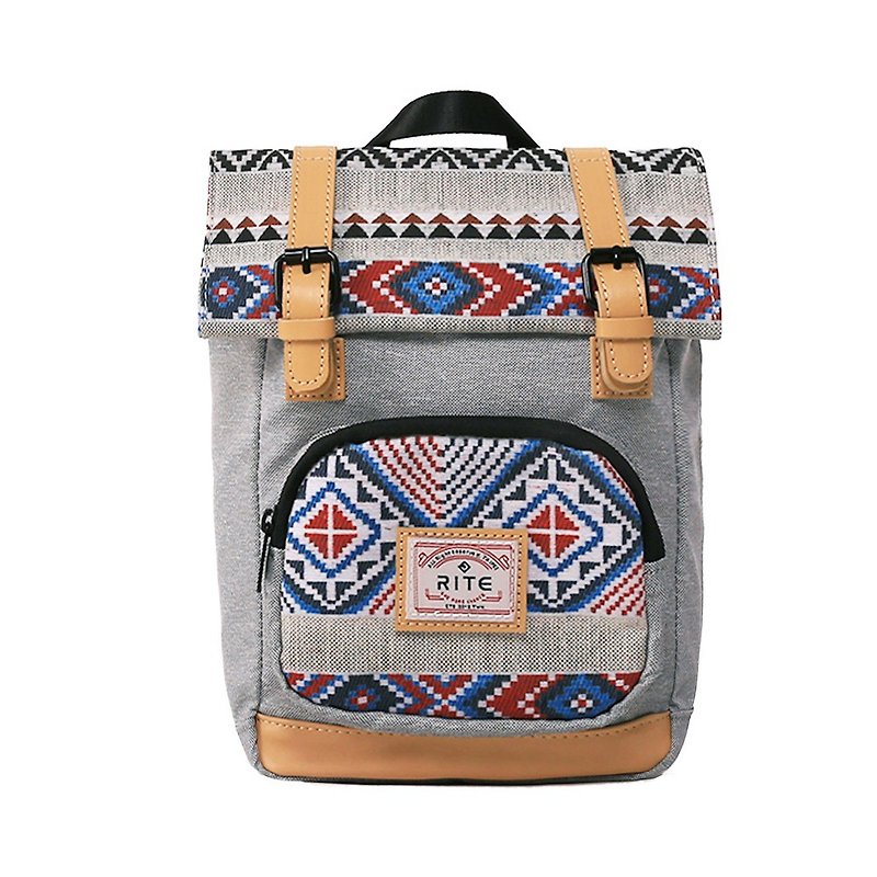 RITE Mplus flight bag small backpack folk custom gray - Backpacks - Waterproof Material Multicolor