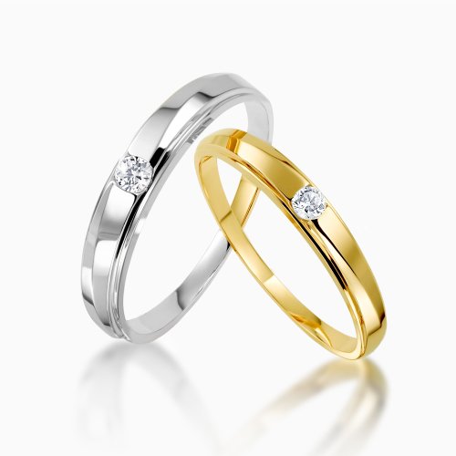 Frankness Jewelry 婚戒 18K金 SWEAR簡約主義情侶戒指