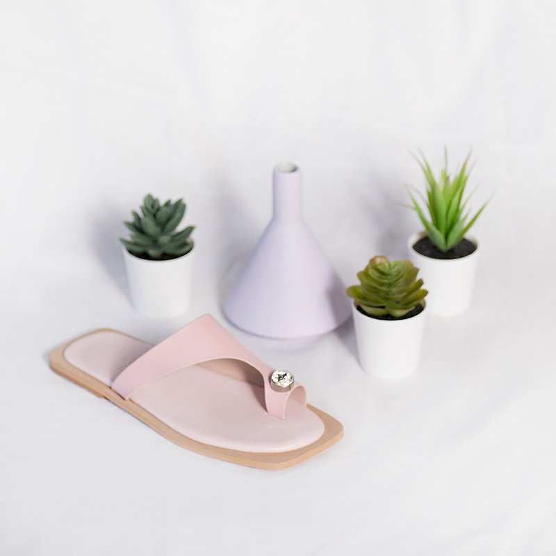 Geta Toe Thong - Sandals - Other Materials Pink