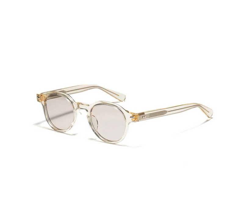 Calee Boston Type Glasses七枚蝶番改良波士頓眼鏡(透明/咖啡) - 其他 - 其他材質 多色