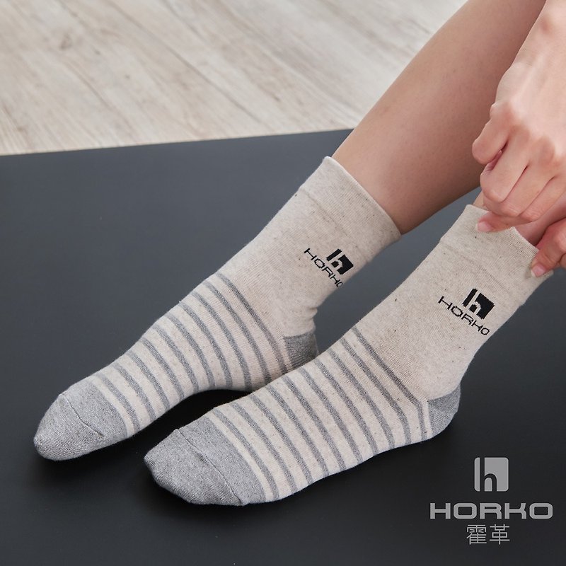 【胡格 HORKO】grounding gas metal yarn grounding socks (2 pieces) - Socks - Cotton & Hemp 