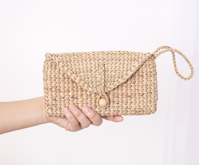 Straw Bag Crossbody Purse with Faux Leather Strap, Tassel, Handmade Woven  Bag - Shop ReleafStore Handbags & Totes - Pinkoi