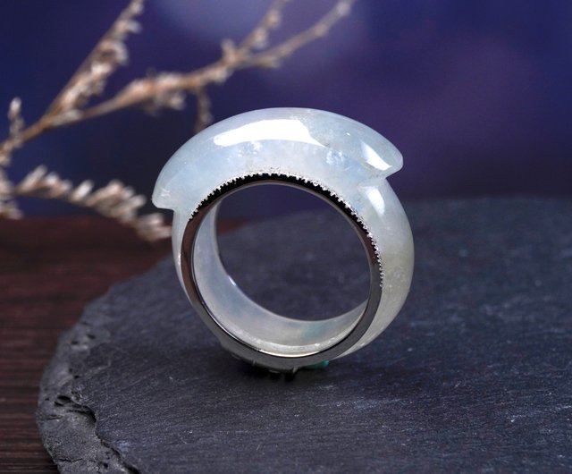 Ice on sale jade ring