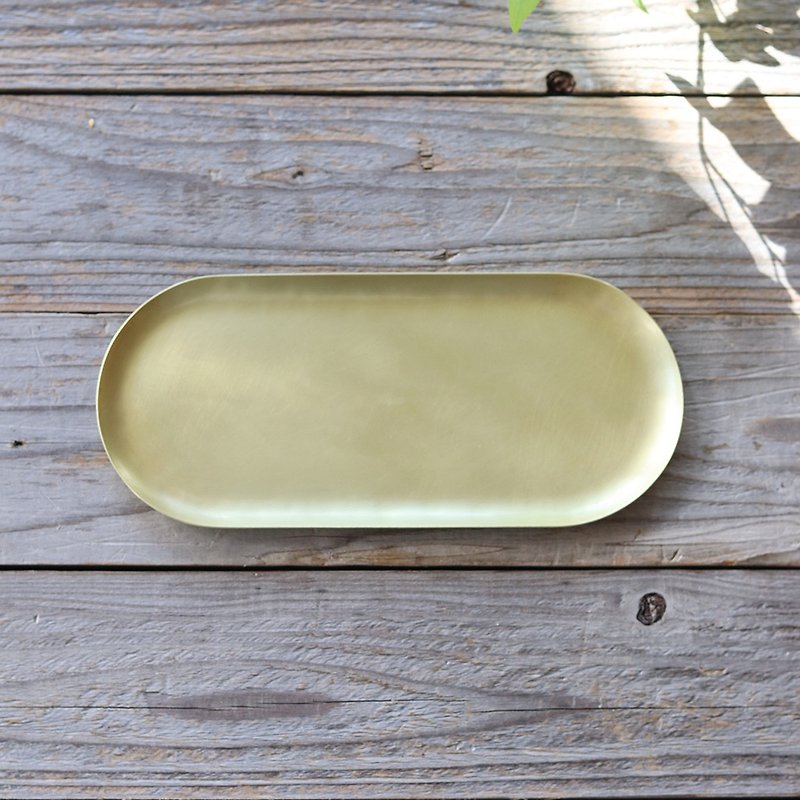 plain brass tray track type - Other - Copper & Brass Gold